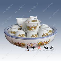 批發精品功夫茶具禮品裝 景德鎮陶瓷茶具廠家 景德鎮唐龍陶瓷瓷廠 陶瓷工藝品,陶瓷日用品,陶