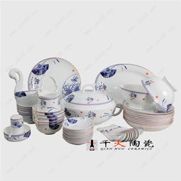 景德鎮經銷商會議禮品陶瓷餐具套裝批發定做 景德鎮唐龍陶瓷瓷廠 陶瓷工藝品,陶瓷日用品,陶瓷