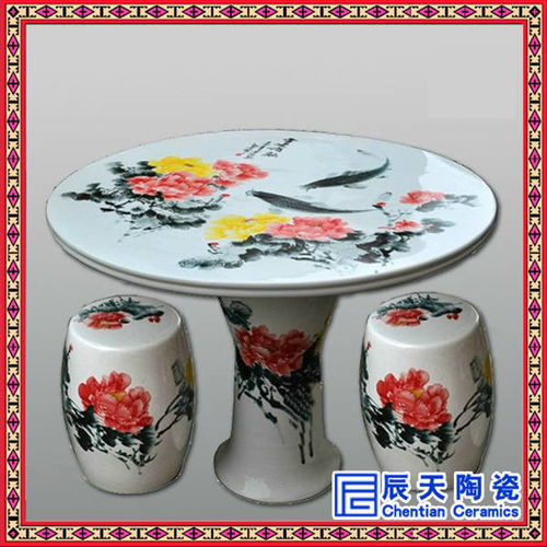景德鎮(zhèn)陶瓷文化路燈江南風光陶瓷路燈柱中式別墅區(qū)庭院燈